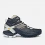 Garmont 9.81 Onyx Mid GTX Herren-Wasserdichte Wanderschuhe - Nights Blue/Plein Blue, Größe 45