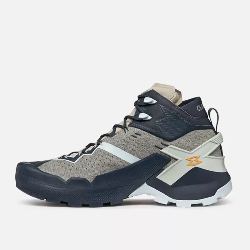 Garmont 9.81 Onyx Mid GTX Herren-Wasserdichte Wanderschuhe - Nights Blue/Plein Blue, Größe 45