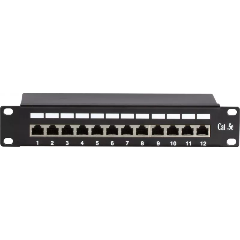 DSIT DS-10Patch5-12FTP 10-Zoll 12-Port FTP Cat 5e Patchpanel