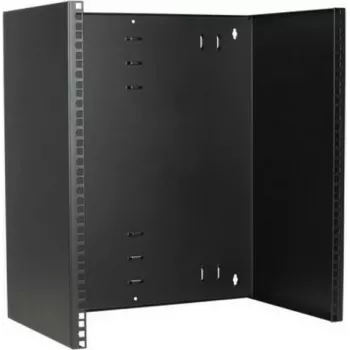 DSIT 12U 19 inch Wandmontage-Rackrahmen, 300 mm Tiefe, fest, Stahl, Schwarz