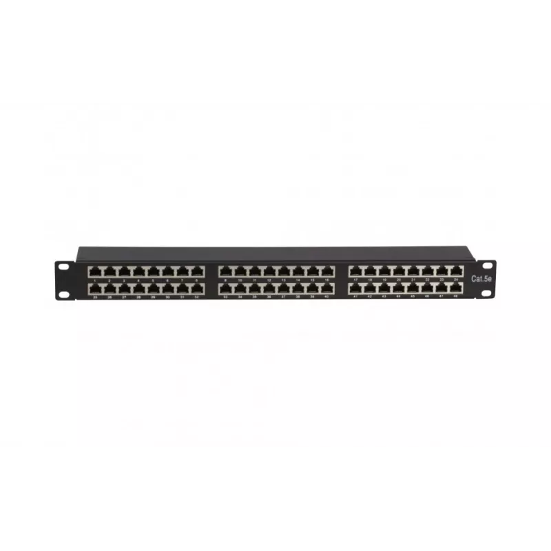 DS-IT CAT5 FTP 48-Port 19-Zoll Rack-Montage Patchpanel