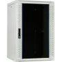 DSIT 18U Wandmontage-Serverschrank mit Glastür, 600x600x900 mm, Weiß