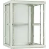 DSIT 18U Wandmontage-Serverschrank mit Glastür, 600x600x900 mm, Weiß