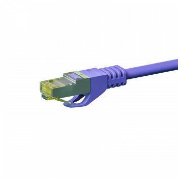 DSIT Cat.7 S/FTP (PiMF) RJ45 Netzwerkkabel, Violett, 3m