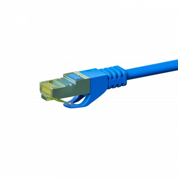 DSIT RJ45 Netzwerkkabel S/FTP (PiMF) Cat.7 Kabel, Blau, 50m