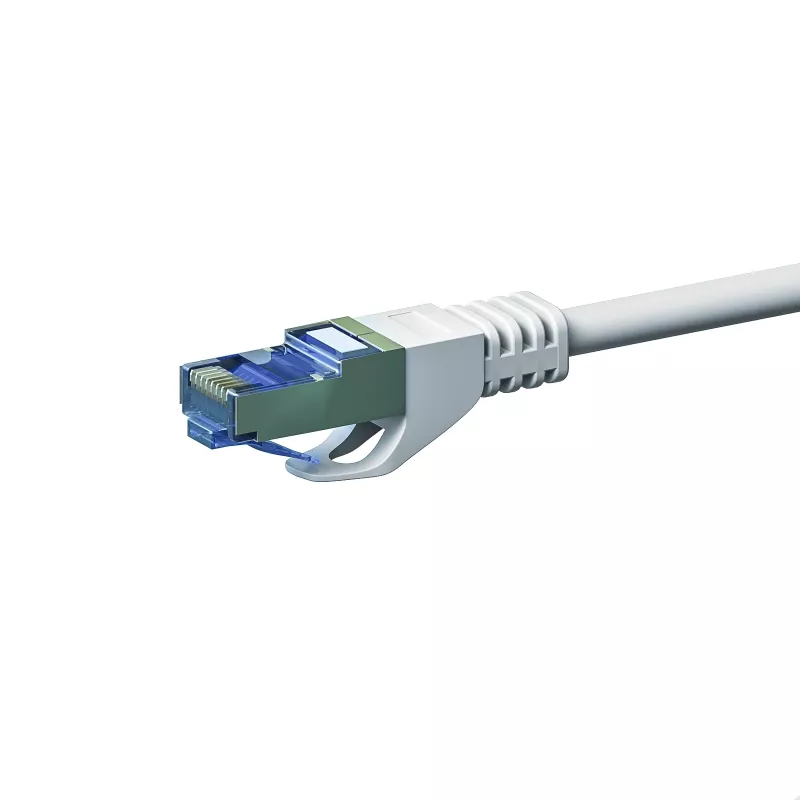DSIT CAT 6a Netzwerkkabel LSOH - S/FTP - 50 Meter - Weiß (DC-6A2-500)