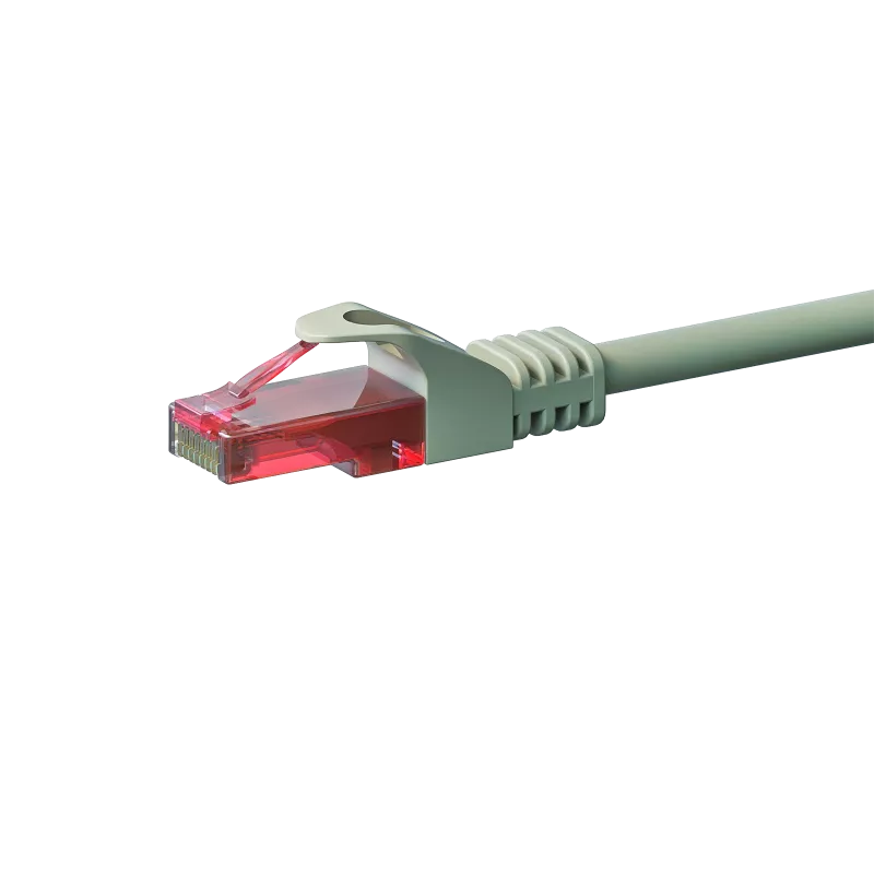 DSIT CAT6 Netzwerkkabel U/UTP 7,5 m Grau 100% Kupfer (DC-61-075)