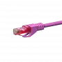 DSIT CAT6 U/UTP Ethernet-Patchkabel, 7,5 m, Pink, 100% Kupfer, RJ45, Gigabit