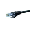 DSIT CAT5e U/UTP Netzwerk-Patchkabel, 0,25 m, Schwarz, 100% Kupfer (DC-50-002)