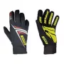 Sabelt G34 Sim-Racing-Handschuhe, Touchscreen-kompatibel, Silikonhandfläche, XL, Schwarz