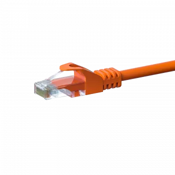 DSIT CAT5e U/UTP Netzwerk-Patchkabel, 1m, Orange, 100% Kupfer (DC-56-010)