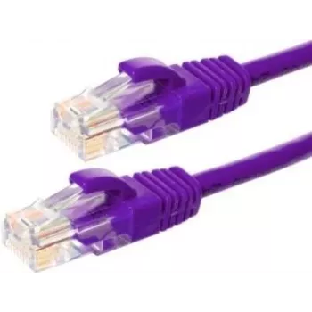 DSIT CAT5e U/UTP Netzwerk-Patchkabel, 2m, Violett, 100% Kupfer