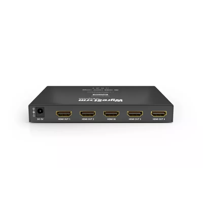 Wyrestorm Express EXP-SP-0104-H2 4K HDMI 2.0b Splitter 1x4 - 18Gbps, HDCP 2.2, HDR, 4K60 4:4:4