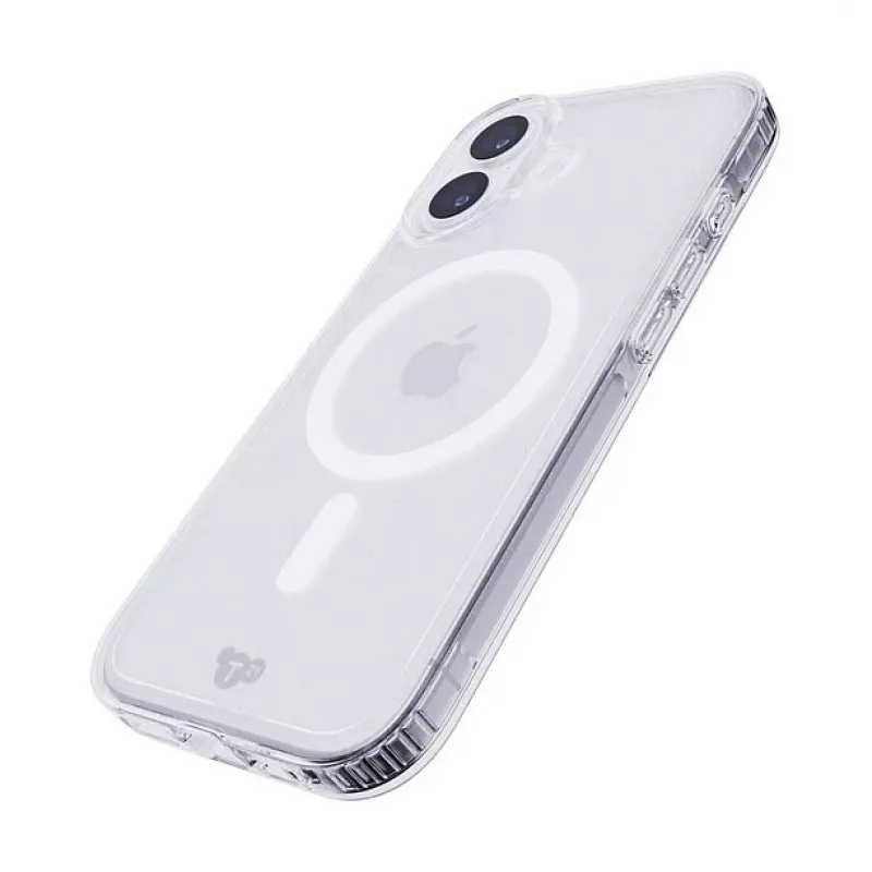 Tech21 EvoClear MagSafe Hülle für iPhone 17 Transparent – 3,6 m Sturzsicherung, UV-beständig, antimikrobiell