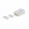 DSIT UTP RJ45 CAT6a Netzwerkstecker für Massivleiterkabel, 10 Stück