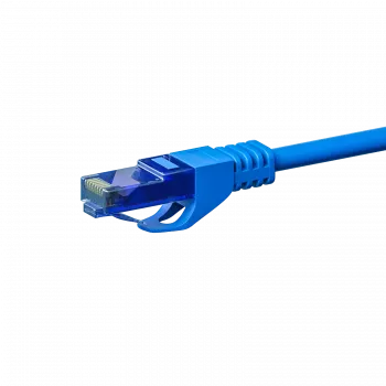 DSIT UTP CAT6a Netzwerkkabel, 100 % Kupfer, Blau, 0,25 m (DC-U6A4-002)