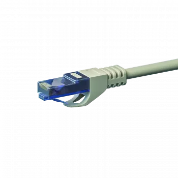DSIT CAT6a Netzwerkkabel 100% Kupfer - U/UTP - 0,50 Meter - Grau (DC-U6A1-005)