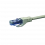 DSIT CAT6a Netzwerkkabel 100% Kupfer - U/UTP - 0,50 Meter - Grau (DC-U6A1-005)