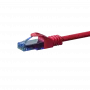 DSIT CAT6a U/UTP 100% Kupfer-Patchkabel, 1,5 m, Rot