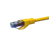 DSIT CAT6a U/UTP 100% Kupfer Netzwerkkabel 15m Gelb 10GbE 500MHz