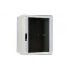 DSIT DS6604W 4U Wandmontage-Serverschrank mit Glastür, 600 x 600 x 280 mm, Weiß