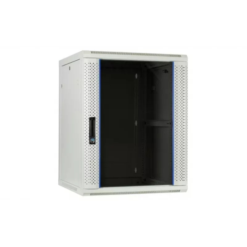 DSIT DS6604W 4U Wandmontage-Serverschrank mit Glastür, 600 x 600 x 280 mm, Weiß