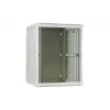 DSIT DS6604W 4U Wandmontage-Serverschrank mit Glastür, 600 x 600 x 280 mm, Weiß