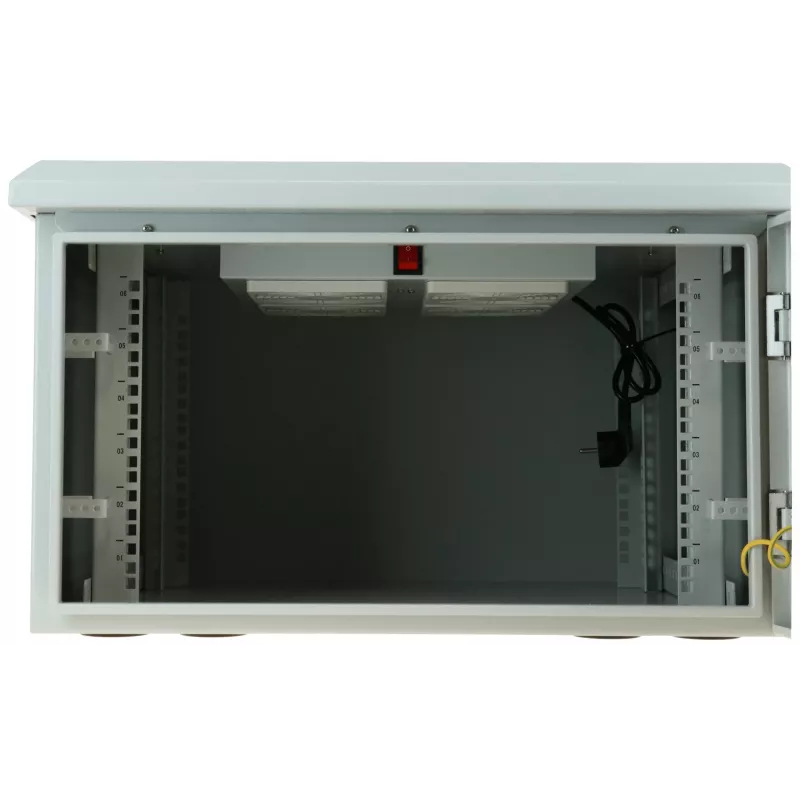 DSIT DS6606-OUT 19-Zoll-Outdoor-Wandmontage-Serverschrank IP55, 6U, 600x600x368 mm