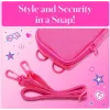 Kodak x Barbie Softcase mit Reißverschluss und Umhängegurt für Printomatic und Step Slim, rosa (RODBCMPK)