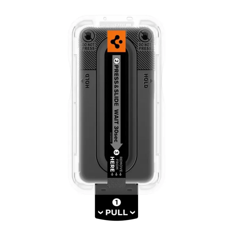 Spigen Glas.tR EZ Fit Pro 2er-Pack Displayschutzglas aus gehärtetem Glas für Samsung Galaxy A27 5G - klar