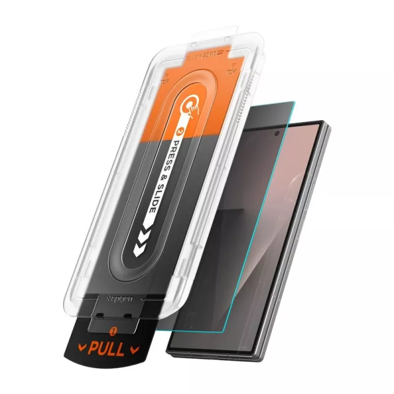 Spigen Glas.tR EZ Fit Pro 2er-Pack Panzerglas-Displayschutz mit Ultra-Privatsphärenfilter für Samsung Galaxy Z Fold 7 / 8 Hauptbildschirm