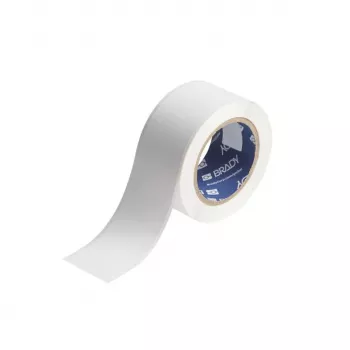 BRADY J40C-2000-2550 Weiße Papier-Endlosetiketten für Brother QL-Serie - 62mm x 30,48m, permanent klebend, Thermotransfer, 1 Rolle