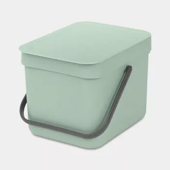 Brabantia Sort & Go Abfalleimer Jade Green 6 L