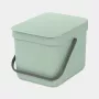 Brabantia Sort & Go Abfalleimer Jade Green 6 L