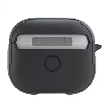 UNIQ Valencia Antibakterielle Hülle für AirPods 3. Generation, Grau