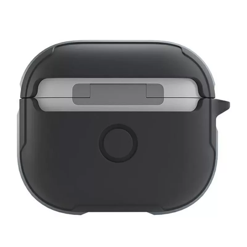 UNIQ Valencia Antibakterielle Hülle für AirPods 3. Generation, Grau