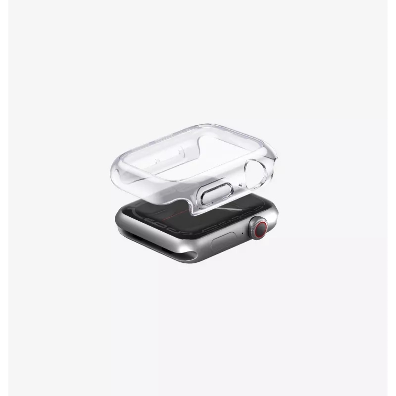 UNIQ Garde Hülle für Apple Watch Series 7/8/9 41mm Rauchgrau