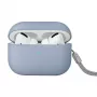 UNIQ Lino Silikonhülle für AirPods Pro 2. Generation (2022/2023) Arktisblau
