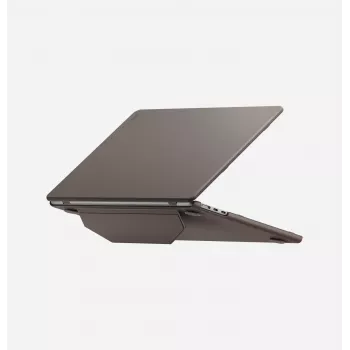 UNIQ Lyden Versa Folio-Hülle für MacBook Air 13 inch (M2/M3/M4/M5) Schwarz