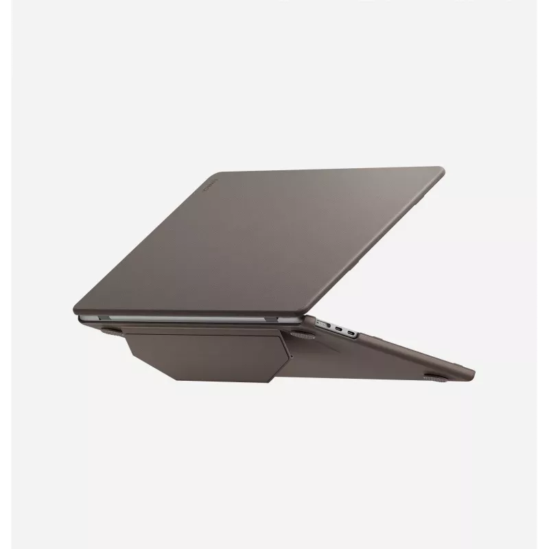UNIQ Lyden Versa Folio-Hülle für MacBook Air 13 inch (M2/M3/M4/M5) Schwarz
