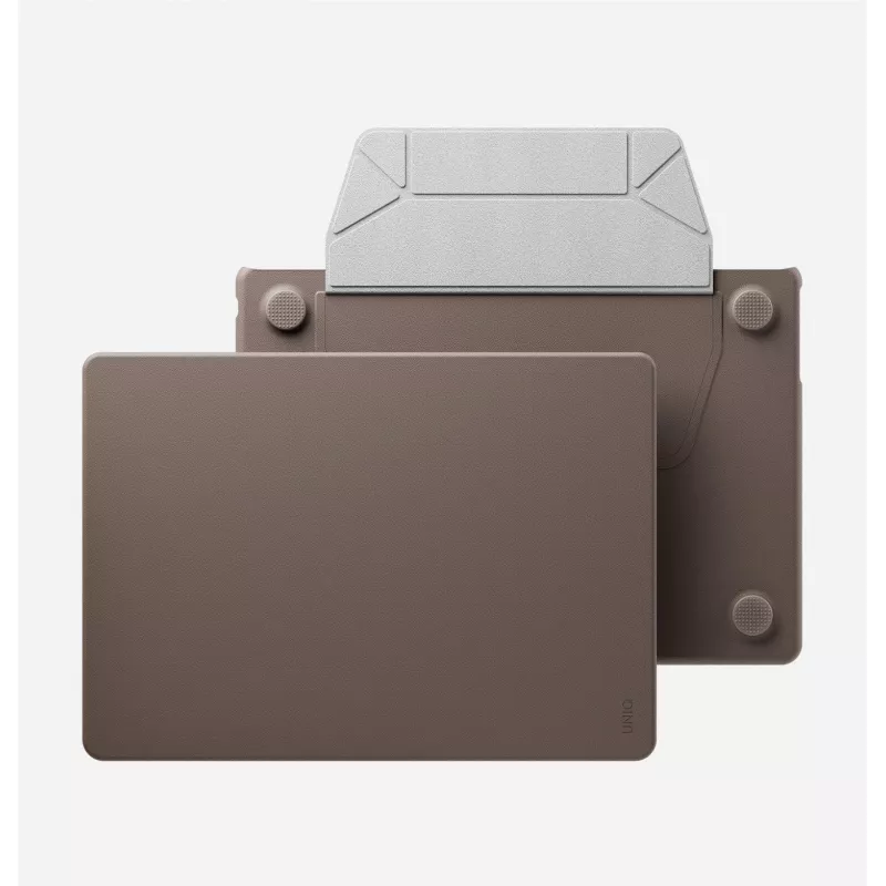 UNIQ Lyden Versa Folio-Hülle für MacBook Air 13 inch (M2/M3/M4/M5) Schwarz