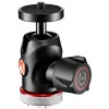 Manfrotto MH492LCD-BH Kugelkopf für Kamera-Blitzschuh, Schwarz
