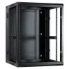 DSIT DS6615-DOUBLE Reversibler Wandmontage-Serverschrank mit Glastür, 600 mm breit