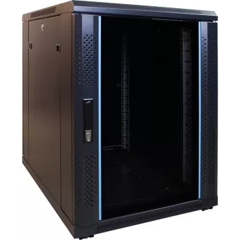 DSIT DS6815 15U 600x800mm Wandmontage-Serverschrank mit Glastür, Hellgrau