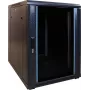 DSIT DS6815 15U 600x800mm Wandmontage-Serverschrank mit Glastür, Hellgrau