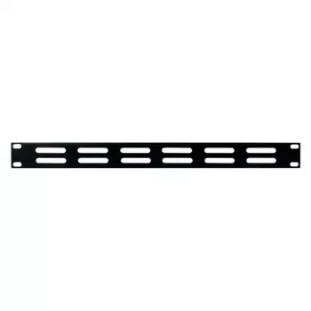 DS-IT 19 inch Perforated Blanking Panel 1U Schwarz