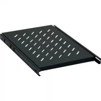 DSIT DS-UH100 ausziehbares Rack-Regal 1U 930mm Tiefe 18kg Belastung Schwarz