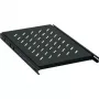 DSIT DS-UH100 ausziehbares Rack-Regal 1U 930mm Tiefe 18kg Belastung Schwarz