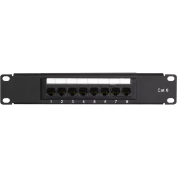 DSIT DS-10Patch6-8UTP 10-Zoll 8-Port UTP CAT 6 Patchpanel