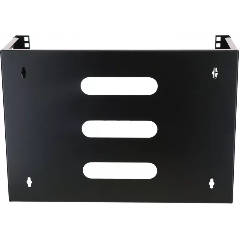 DSIT 8U 19-Zoll Wandmontage-Festrahmen, 180 mm Tiefe, Schwarz (DS-WMB8-S)